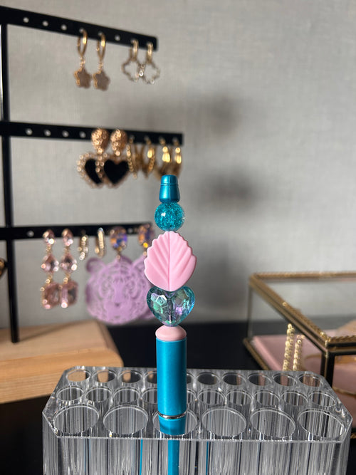 Diy pen blue love
