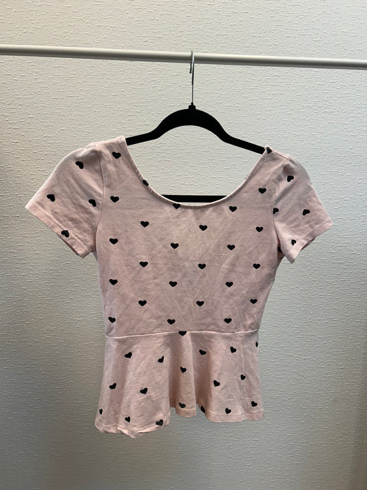 01-469 H&M peplum top maat s