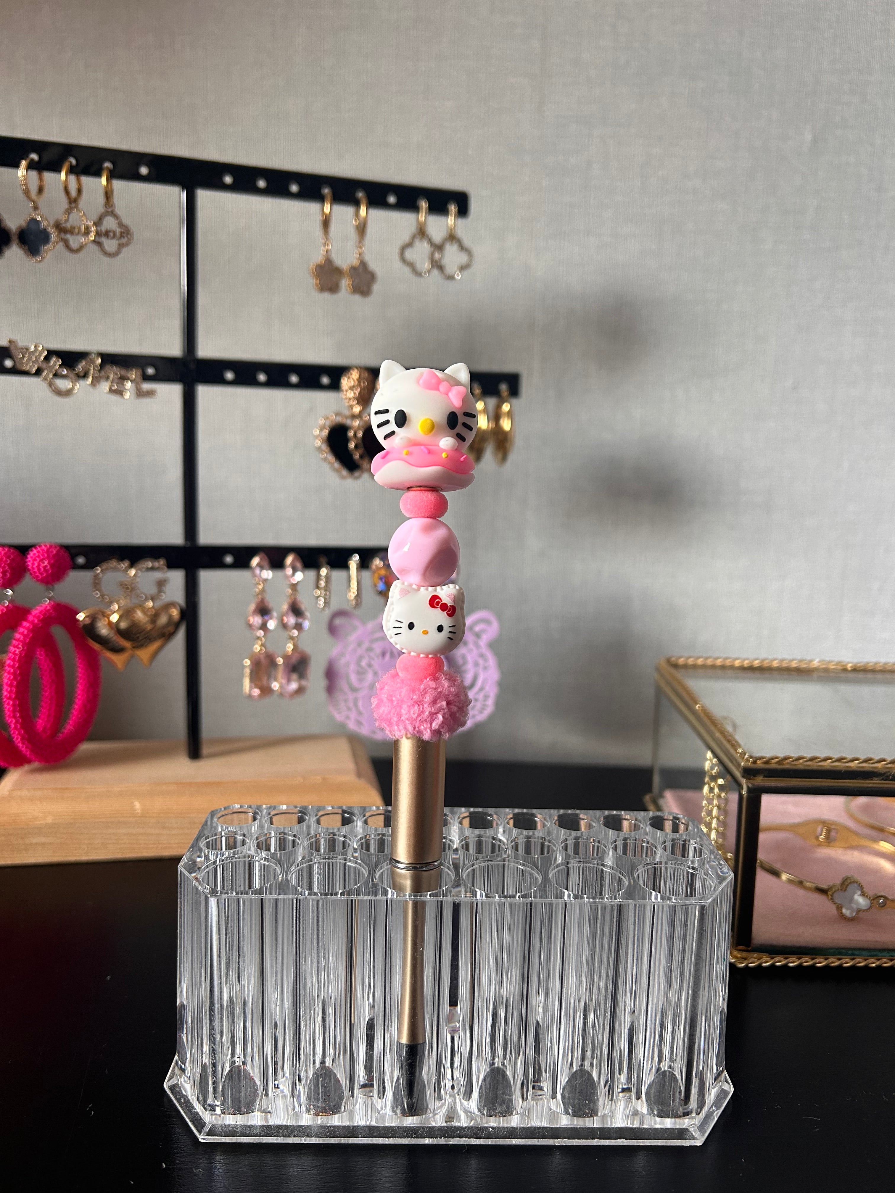 Diy: pen hello kitty