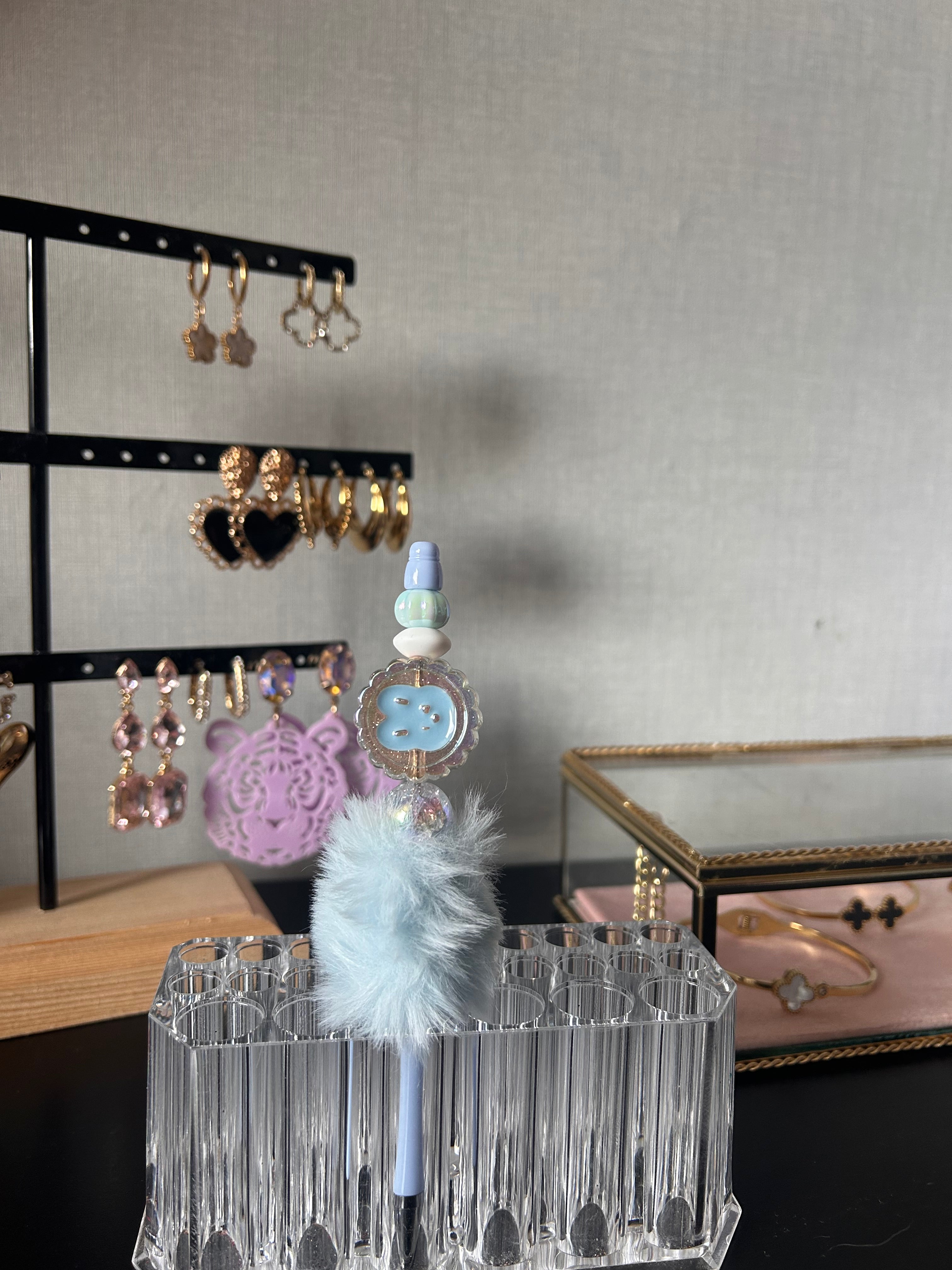 Diy: pen Fluffy bear