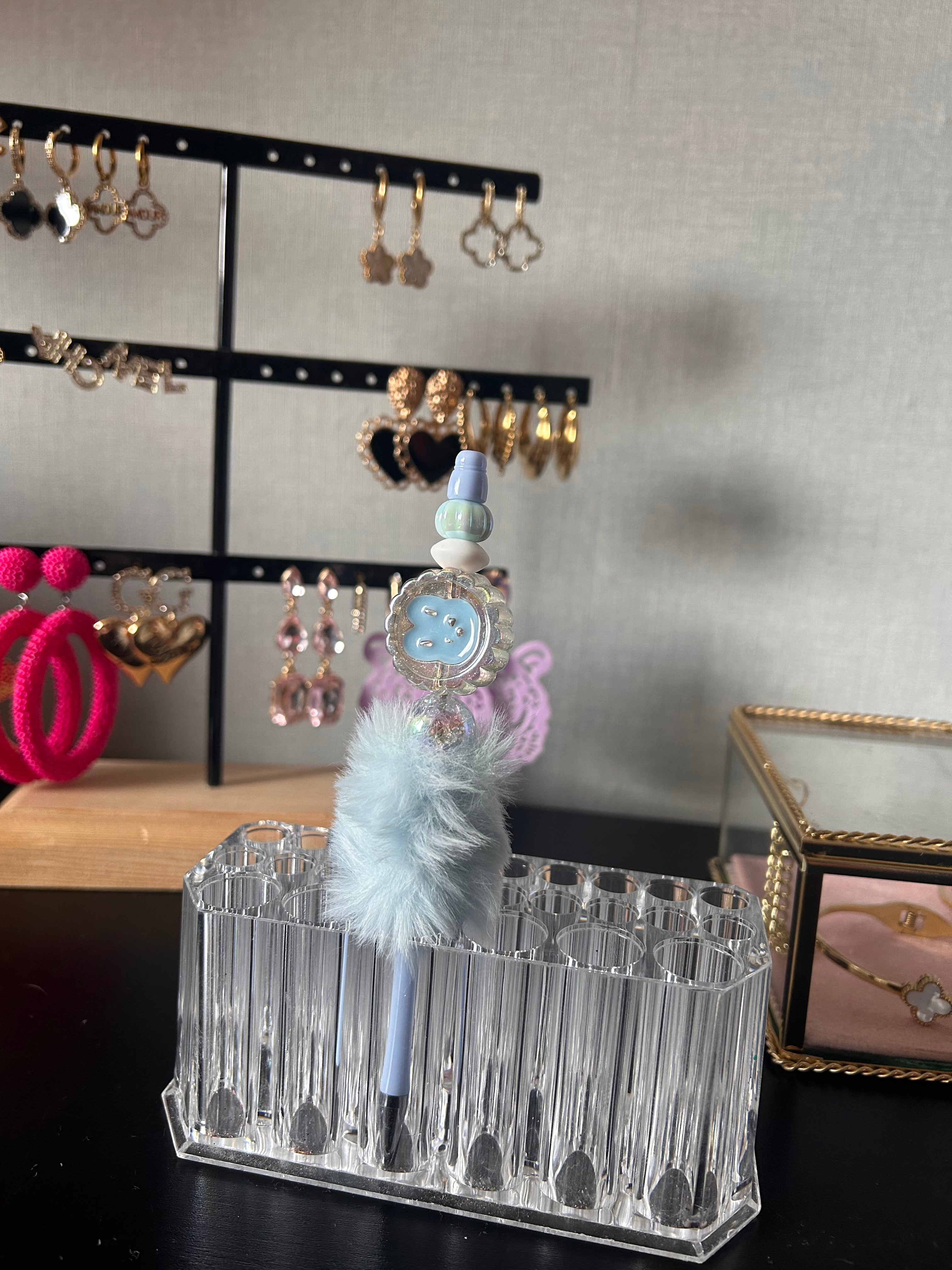 Diy: pen Fluffy bear